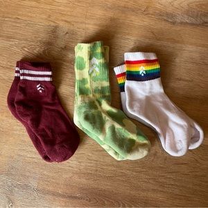 3 pack of Barry’s crew socks